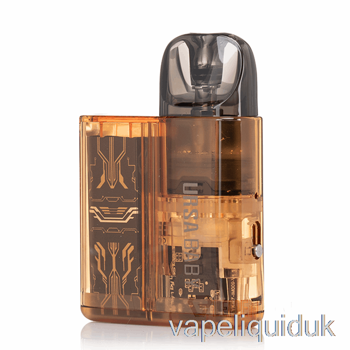 Lost Vape Ursa Baby 18W Pod System Amber Clear Vape Liquid